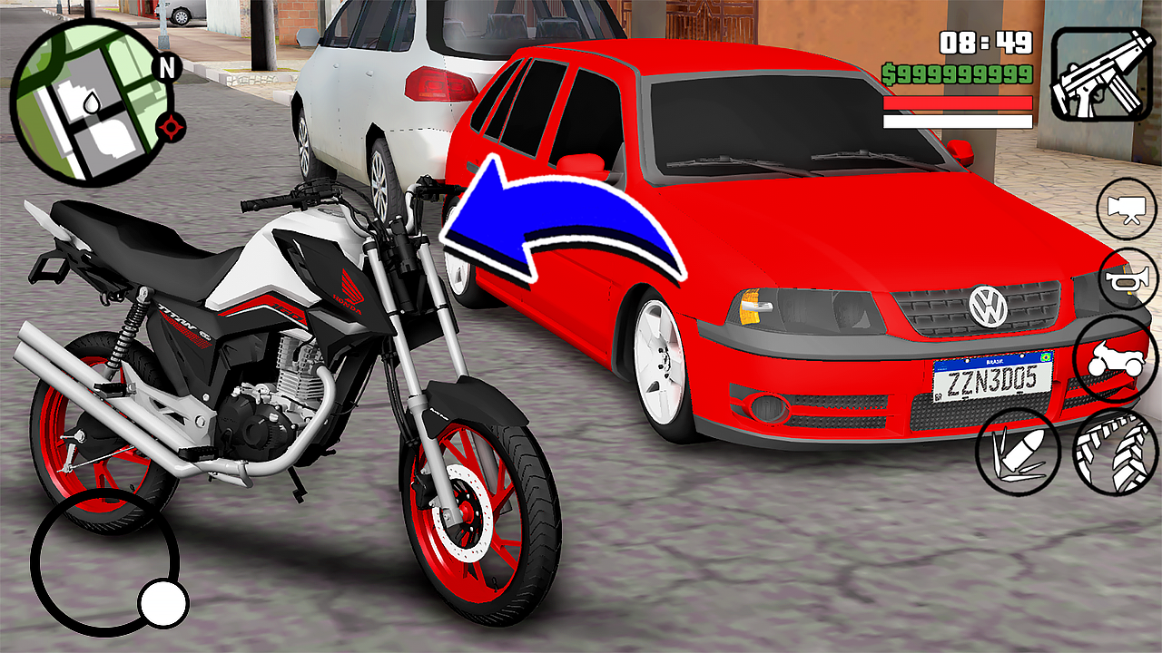 GTA SAN ANDREAS MOD MOTOVLOG PARA ANDROID 11/12+ ATUALIZADO!! gta motovlog  